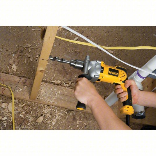 DeWalt DWD210G Drill 1/2 in Chuck Size, Keyed, 1,250 RPM Free Speed, 10 A Current, 120V AC, 4.9 lb Tool Wt - KVM Tools Inc.KV3GRF1