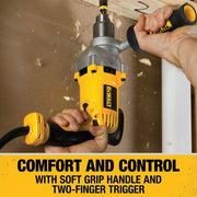 DeWalt DWD210G Drill 1/2 in Chuck Size, Keyed, 1,250 RPM Free Speed, 10 A Current, 120V AC, 4.9 lb Tool Wt - KVM Tools Inc.KV3GRF1