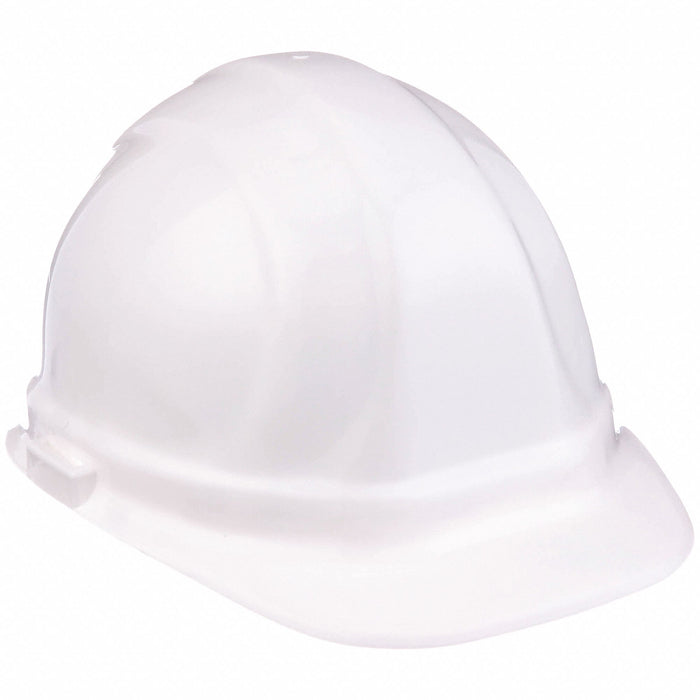 Deltaplus USA WEL19131WH Hard Hat, Omega II, Type 1 Class E, White, Pinlock 6-Point Suspension, Polyethylene