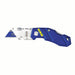 Irwin 2089100 Folding Utility Knife 4 in/5 3/4 in, Bi - Metal, Metal, 1 Blades Included, Includes Pocket Clip - KVM Tools Inc.KV3KJD6