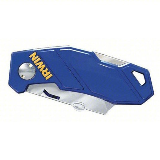 Irwin 2089100 Folding Utility Knife 4 in/5 3/4 in, Bi - Metal, Metal, 1 Blades Included, Includes Pocket Clip - KVM Tools Inc.KV3KJD6