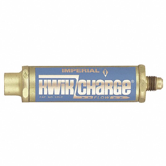 Imperial 535-C Coupler 4 1/2 in Lg, 180° Angle, Input 1/4 in Female SAE, Output 1/4 in Male SAE