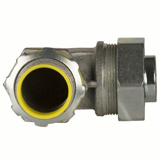 Raco 3543 Liquid-Tight Conduit Fitting Steel/Iron, 3/4 in Trade Size, Insulated, 90° Elbow - KVM Tools Inc.KV3LL24