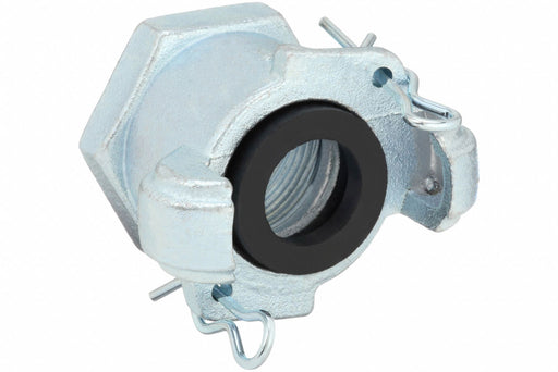 Approved Vendor 3LX90 Universal Hose Coupling, Straight, Universal Coupling, 1 in Female NPT Threaded, Female, NPT