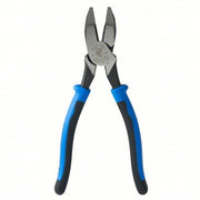 Klein J2000 - 9NE Linemans Plier Flat, 9 1/2 in Overall Lg, 1 5/8 in Jaw Lg, 1 1/4 in Jaw Wd, 5/8 in Jaw Thick, Steel - KVM Tools Inc.KV3LY16