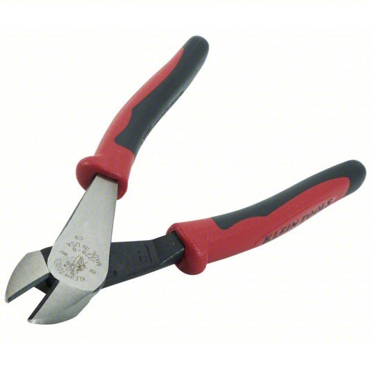 Klein J228-8 High Leverage Diagonal Cutting Plier Std, Straight, Oval, 7/8 in Jaw Lg, 1 1/4 in Jaw Wd, 6 - 8 in - KVM Tools Inc.KV3LY19