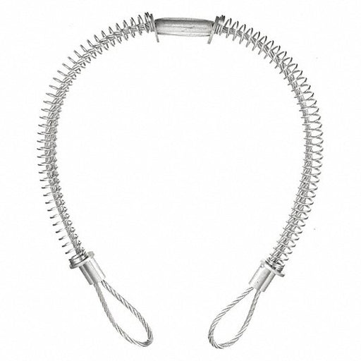 KVM Tools KV3MC04 Safety Cable Hose to Hose, 3 in Max Hose Size, 38 in Lg, Steel, 1/4 in Cable Dia - KVM Tools Inc.KV3MC04