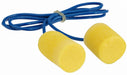 3M 311-1105 Ear Plugs, Cylinder, 33 dB NRR, Gen Purpose, Corded, Disposable, Roll-Down, Yellow, 200 PK