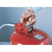 Justrite 7250130 Type II Safety Can: For Use With Flammables, 5 gal Capacity, Includes 1 in OD Flex Hose - KVM Tools Inc.KV3NKT9