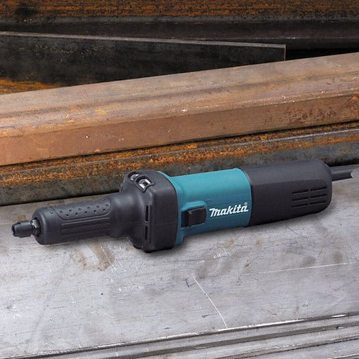 Makita GD0601 Die Grinder 3.5 A Current, 25,000 RPM Max. Speed, 1/4 in Collet Size, Slide, 120V AC - KVM Tools Inc.KV3NLP3