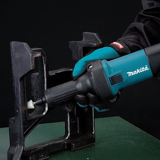 Makita GD0601 Die Grinder 3.5 A Current, 25,000 RPM Max. Speed, 1/4 in Collet Size, Slide, 120V AC - KVM Tools Inc.KV3NLP3
