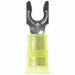 3M Fork Terminal MNG10-6FLXB Yellow Nylon PK50