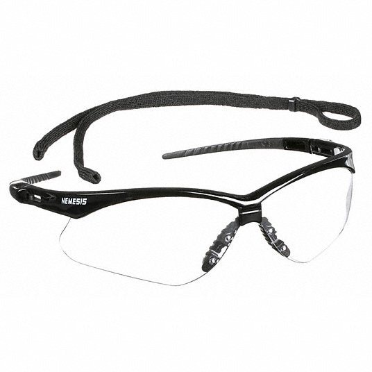 Kleenguard 25679 Safety Glasses Clear Lens, Half - Frame, Anti - Fog, Black Frame, V30 Nemesis(TM) Series - KVM Tools Inc.KV3NTT9