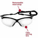 Kleenguard 25679 Safety Glasses Clear Lens, Half - Frame, Anti - Fog, Black Frame, V30 Nemesis(TM) Series - KVM Tools Inc.KV3NTT9