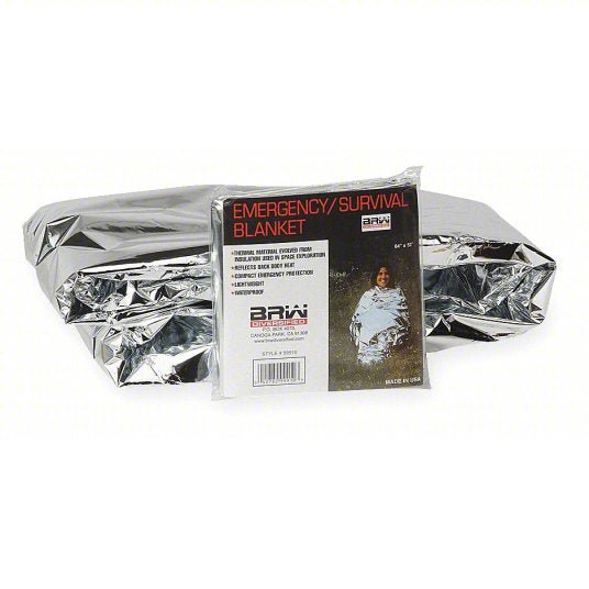 Honeywell 80264RB Emergency Blanket Silver, 84 in Blanket Lg - KVM Tools Inc.KV3PAJ8