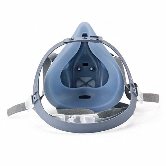 3M 7502 Half Mask Respirator 7500 Series, 0 Cartridges Included, Silicone, M Mask Size - KVM Tools Inc.KV3PB40