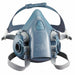 3M 7502 Half Mask Respirator 7500 Series, 0 Cartridges Included, Silicone, M Mask Size - KVM Tools Inc.KV3PB40