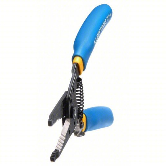 Klein 11055 Wire Stripper 18 AWG to 10 AWG, 7 1/8 in Overall Lg, Std Cushion Grip, 20 AWG to 12 AWG, 6 - 8 in - KVM Tools Inc.KV3PB81