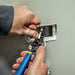 Klein 11055 Wire Stripper 18 AWG to 10 AWG, 7 1/8 in Overall Lg, Std Cushion Grip, 20 AWG to 12 AWG, 6 - 8 in - KVM Tools Inc.KV3PB81