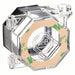 Brady PBL6 Push Button Lockout For 1.2 in Max Button Dia, Clear - KVM Tools Inc.KV3PDE5