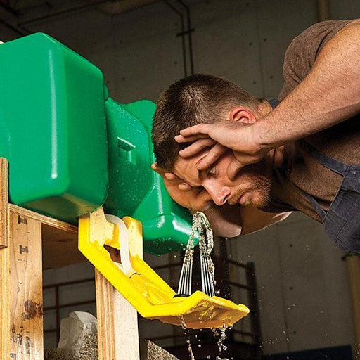Haws 7501 Eyewash Station Gravity - Fed, 9 gal Cap, Eyes, Water Preservative, Media Sold Separately, Green - KVM Tools Inc.KV3PVG8