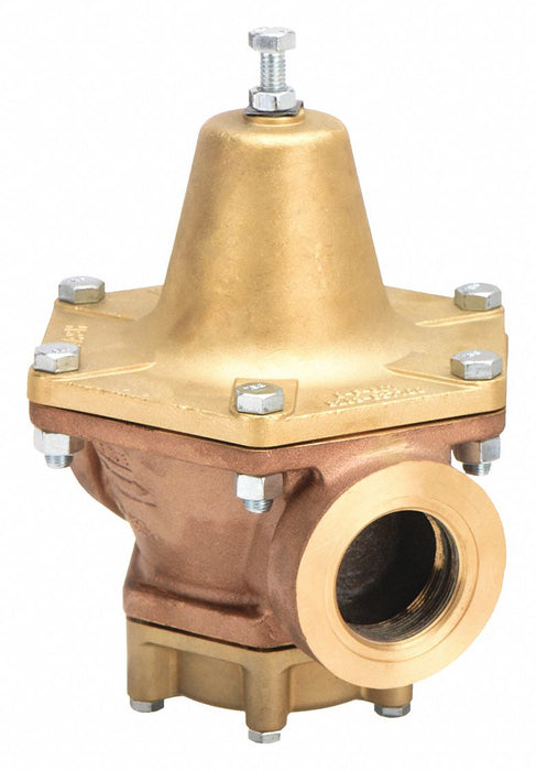Cash Valve BZDWSSBBS01AD4-0080 Pressure Regulator, NPTF x NPTF, 3/4 in x 3/4 in, Bronze, 50 psig to 110 psig, 180°F