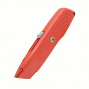 Stanley 10 - 189C Safety Knife 6 in Overall Lg, Textured, 1 1/4 in Overall Wd, Aluminum, Orange - KVM Tools Inc.KV3Q021