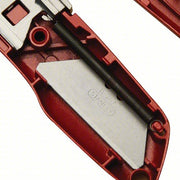 Stanley 10 - 189C Safety Knife 6 in Overall Lg, Textured, 1 1/4 in Overall Wd, Aluminum, Orange - KVM Tools Inc.KV3Q021