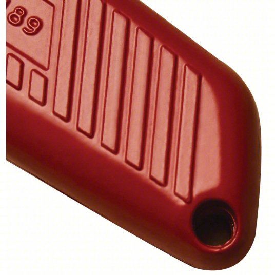 Stanley 10 - 189C Safety Knife 6 in Overall Lg, Textured, 1 1/4 in Overall Wd, Aluminum, Orange - KVM Tools Inc.KV3Q021