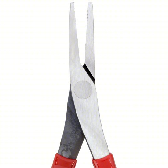 Proto J227G Duckbill Plier 2 in Max Jaw Opening, 7 3/4 in Overall Lg, 1 5/8 in Jaw Lg, 7/16 in Tip Wd, Serrated - KVM Tools Inc.KV3R213