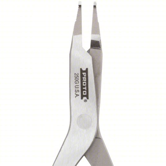 Proto J250G Horseshoe Washer Lock Ring Plier Internal, 9 in Overall Lg, 0° Tip Angle, Spring Return, 9 - 11 in - KVM Tools Inc.KV3R221