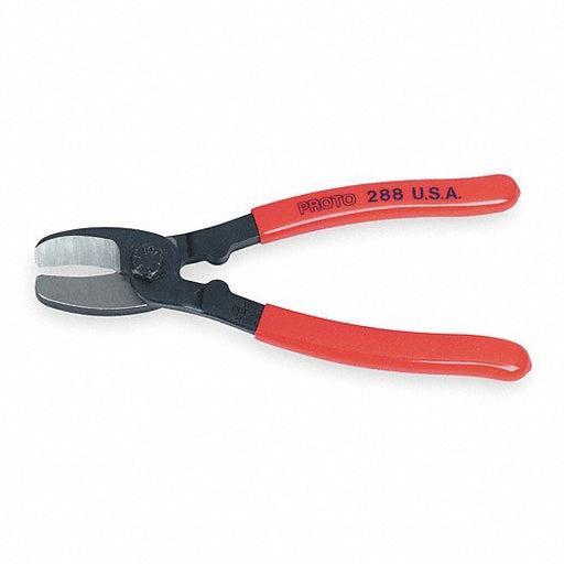 Proto J288 Cable Cutter Shear, 7 1/2 in Overall Lg, For 3/0 AWG Max Wire Thick - KVM Tools Inc.KV3R275