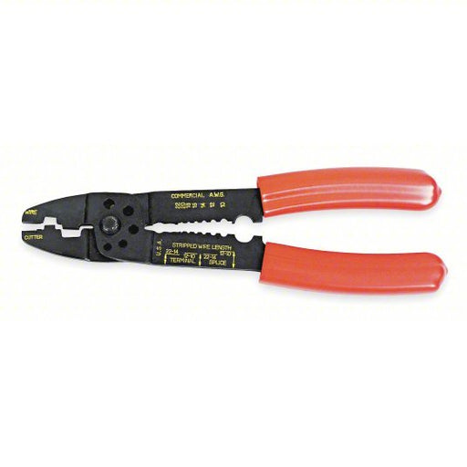 Proto J299 Wire Stripper Manual, 22 AWG to 10 AWG, 22 to 10 AWG, 8 1/2 in Overall Lg, Crimp/Screw Shear - KVM Tools Inc.KV3R287