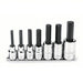 Proto J5441-7 Socket Bit Set 1/2 in Drive Size, 7 Pieces, 1/4 in to 5/8 in Range of Tip Sizes, SAE - KVM Tools Inc.KV3R748