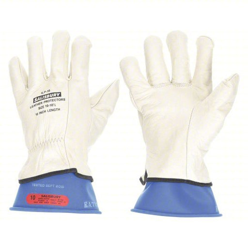 Salisbury GK011BL/10 Electrical Glove Kit: 1000V AC / 1500V DC, 11 in Glove Lg, Blue, Type II, 1 PR - KVM Tools Inc.KV3RMX8