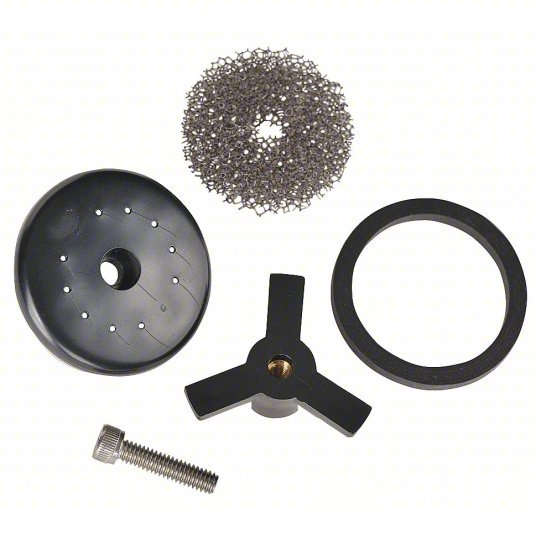 Haws SP19 Eyewash Spray Head Plastic, Silver - KVM Tools Inc.KV3RVR1