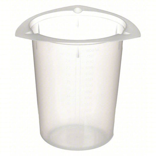 Medegen PB5935 - 800 Tri - Pour Beakers & Paper Lids Low Form, 800 mL Capacity mL, 27.05 fl oz - KVM Tools Inc.KV3UEK3