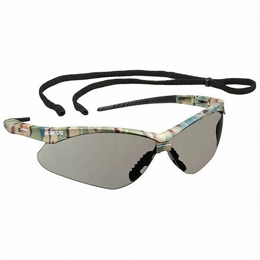 Kleenguard 22609 Safety Glasses Gray Lens, Half - Frame, Camouflage Frame, V30 Nemesis(TM) Series - KVM Tools Inc.KV3UXX6