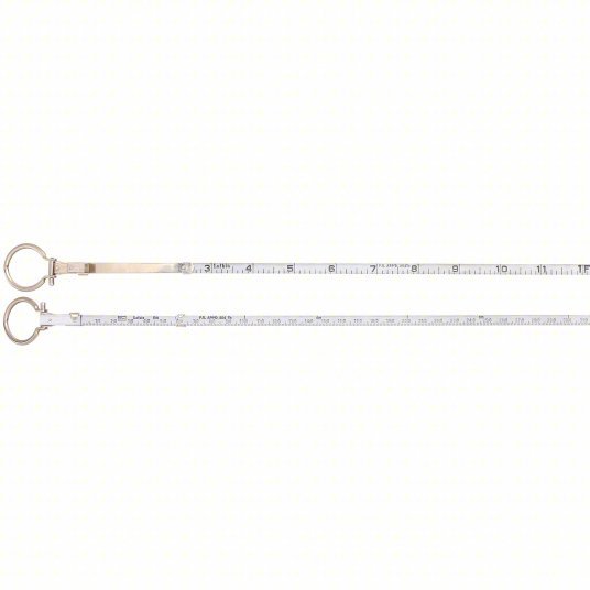 Crescent Lufkin C2276MEN Surveyors Tape Measure Manual, Metric/SAE, 100 ft / 30 m, 1/8 in/1 mm - KVM Tools Inc.KV3VYN7