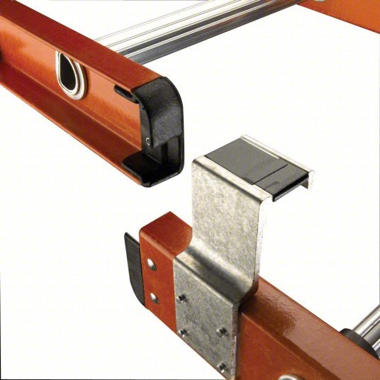 Werner D6224-2 Extension Ladder 24 ft Industry Ladder Size, 21 ft Extended Ladder Ht, D-Rung, 52 lb Net Wt - KVM Tools Inc.KV3W139