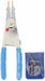 Channellock 929 Retaining Ring Plier, External/Internal, For 1 3/16 in to 4 in Bore Dia, 10 in Overall Lg, 9 - 11 in