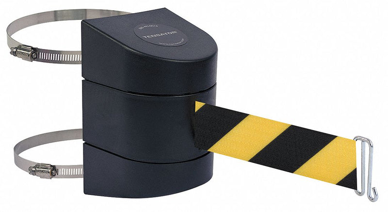 Tensabarrier Retractable Belt Barrier 24 ft Hose Clamp Mount