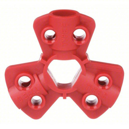 Brady 64221 Pneumatic Fitting Lockout, 1/4 in_3/8 in_1/2 in For Fitting Sizes - KVM Tools Inc.KV3ZG17