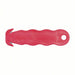 Klever KCJ - 1R Safety Cutter 4 5/8 in Overall Lg, Contoured Handle, Textured, Steel, Red, 10 PK - KVM Tools Inc.KV3ZGL3