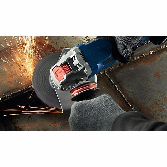 Bosch GWX18V - 13PN Angle Grinder 5 in_6 in Wheel Dia, Brushless Motor, 18V DC, Std Head, Barrel Grip Grip, Tool Only - KVM Tools Inc.KV820FV9