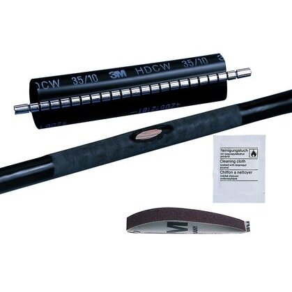 3M HDCW - 35/10 - 1200 Wraparound Cable Repair Sleeve, 8 - 2/0 AWG, 47.2" Sleeve Length - KVM Tools Inc.KV250010