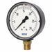 Wika 113.13.25.60.L Commercial Pressure Gauge Liquid - Filled, 0 to 60 psi (0 to 410 kPa), 2 1/2 in Dial, Bottom - KVM Tools Inc.KV442Y74