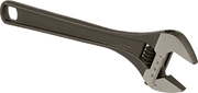 McMaster 4019N15 Black - Oxide Steel Adjustable Wrench Plain Grip, 12" Overall Length, 1 - 1/2" Maximum Jaw Capacity - KVM Tools Inc.KV4019N15