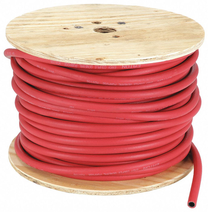 Boston H20108RD-250R Easy Couple Hose, 1/2 in Hose Inside Dia., Red, 300 psi Max. Working Pressure @ 70 F