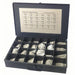 KVM Tools JBDL24AAPWNW Hex Head Cap Screw Assortment Steel, Zinc Plated, Metric, 780 Pieces, Metal Box, Includes Hex Nuts - KVM Tools Inc.KV402K06